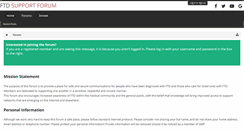 Desktop Screenshot of ftdsupportforum.com