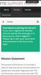 Mobile Screenshot of ftdsupportforum.com