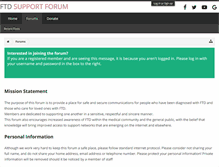 Tablet Screenshot of ftdsupportforum.com